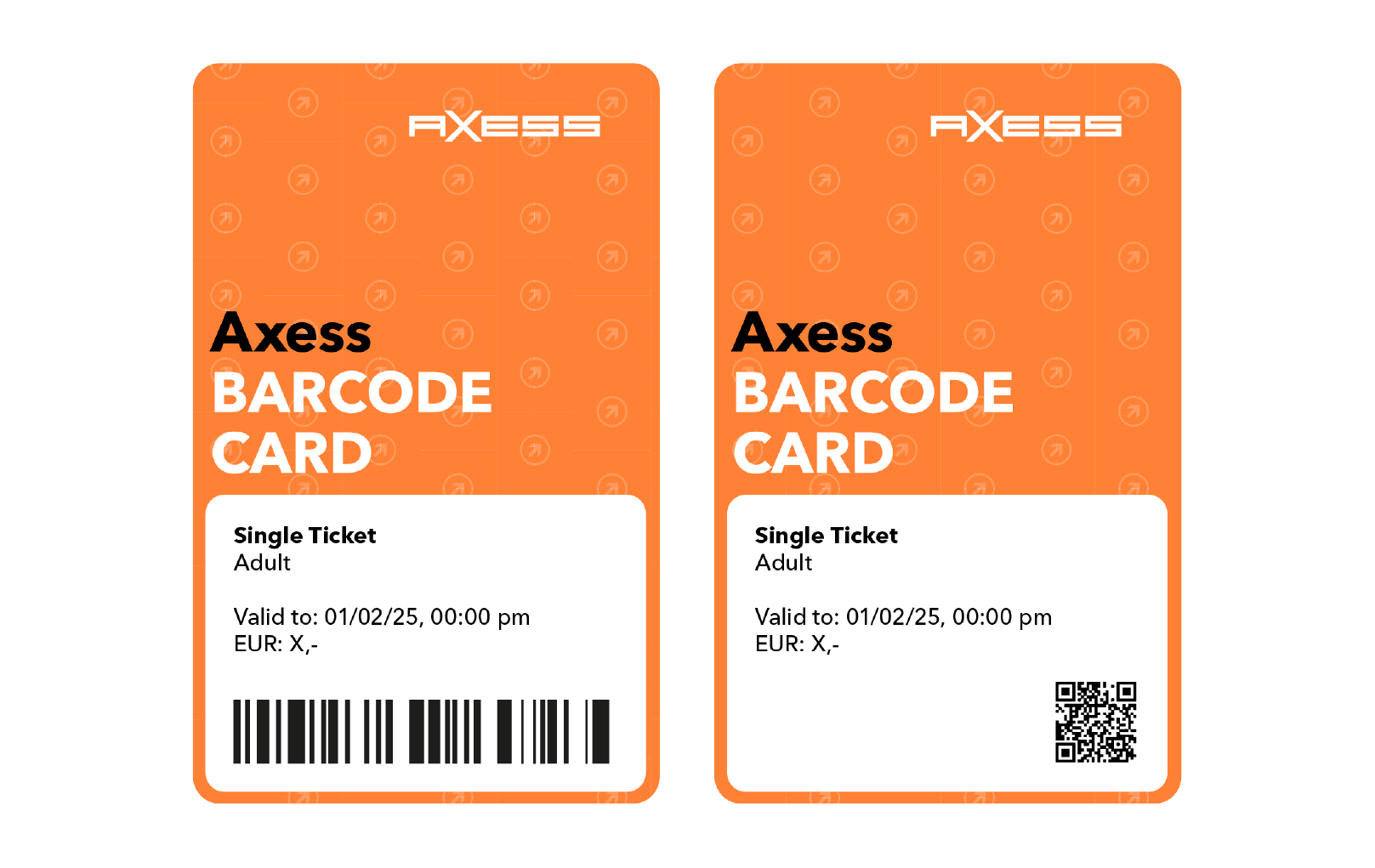 Axess BARCODE CARD
